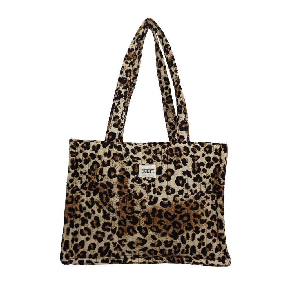 Tragetasche mit Leopardenmuster S0242
