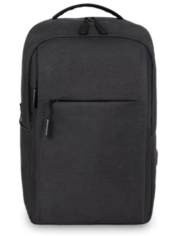 Quest Rucksack – Laptop-Rucksack mit USB-Anschluss – Schwarz