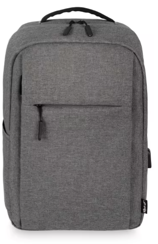 Quest Rucksack – Laptop-Rucksack mit USB-Anschluss – Grau