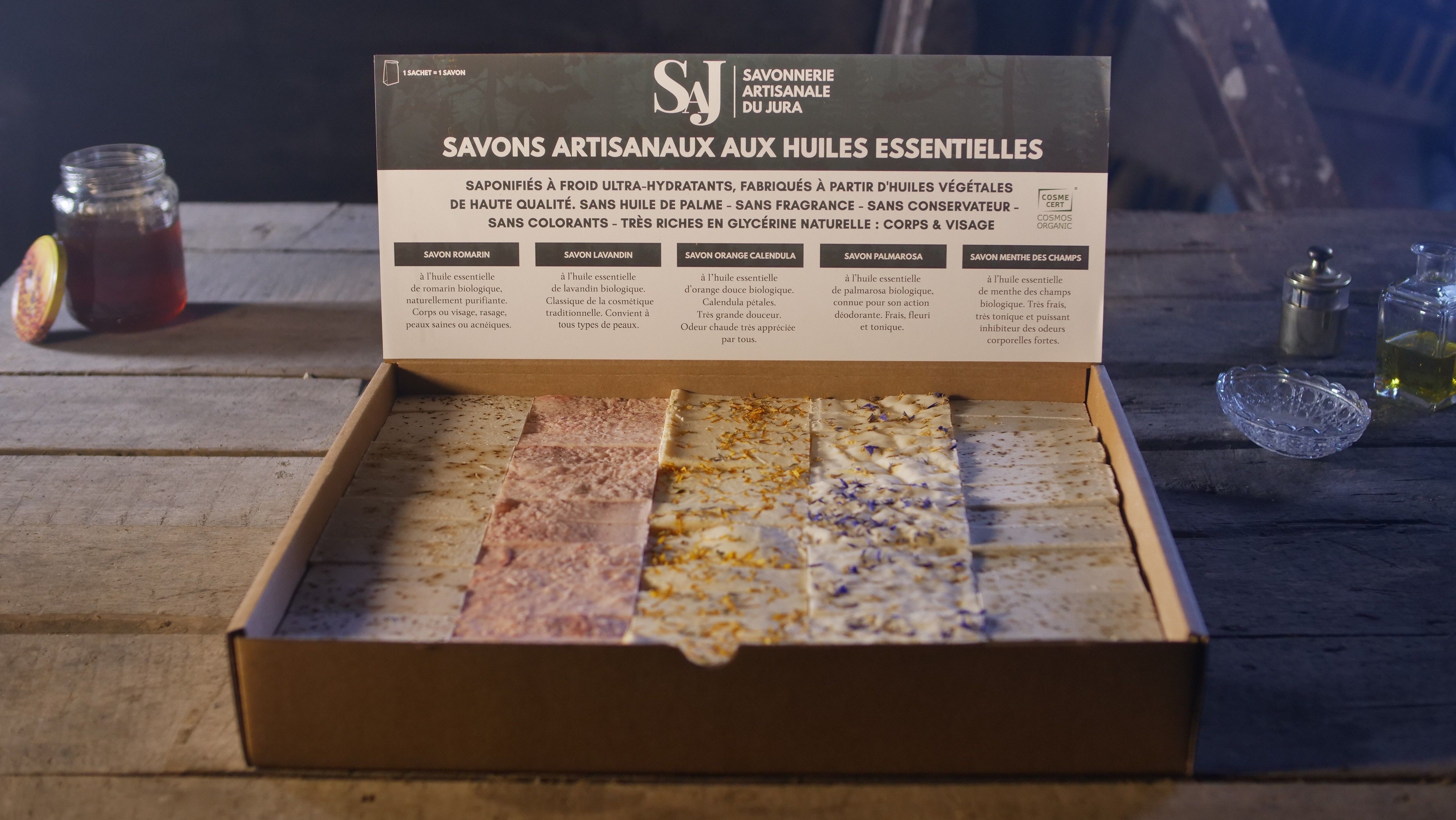 PAV 65 Soaps with essential oils