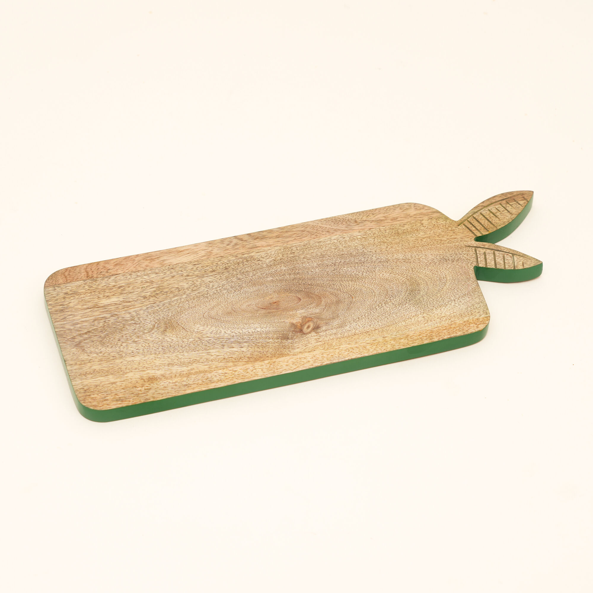 Green Edged Bunny Serving Board