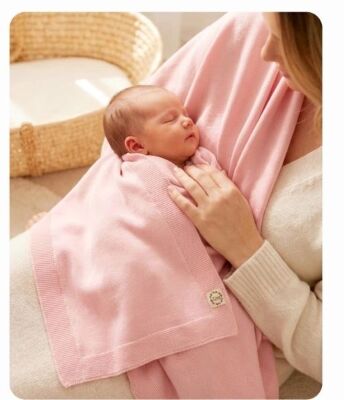 Premium Extra Fine Merino Wool Baby Blanket