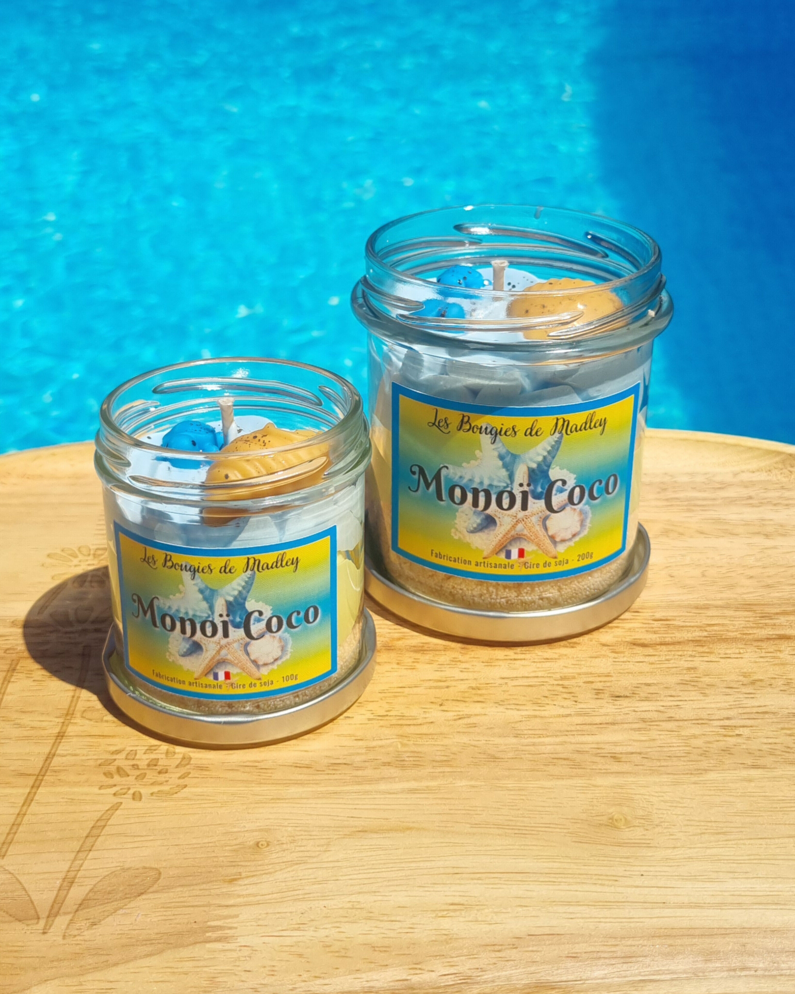Gourmet monoi coco candle