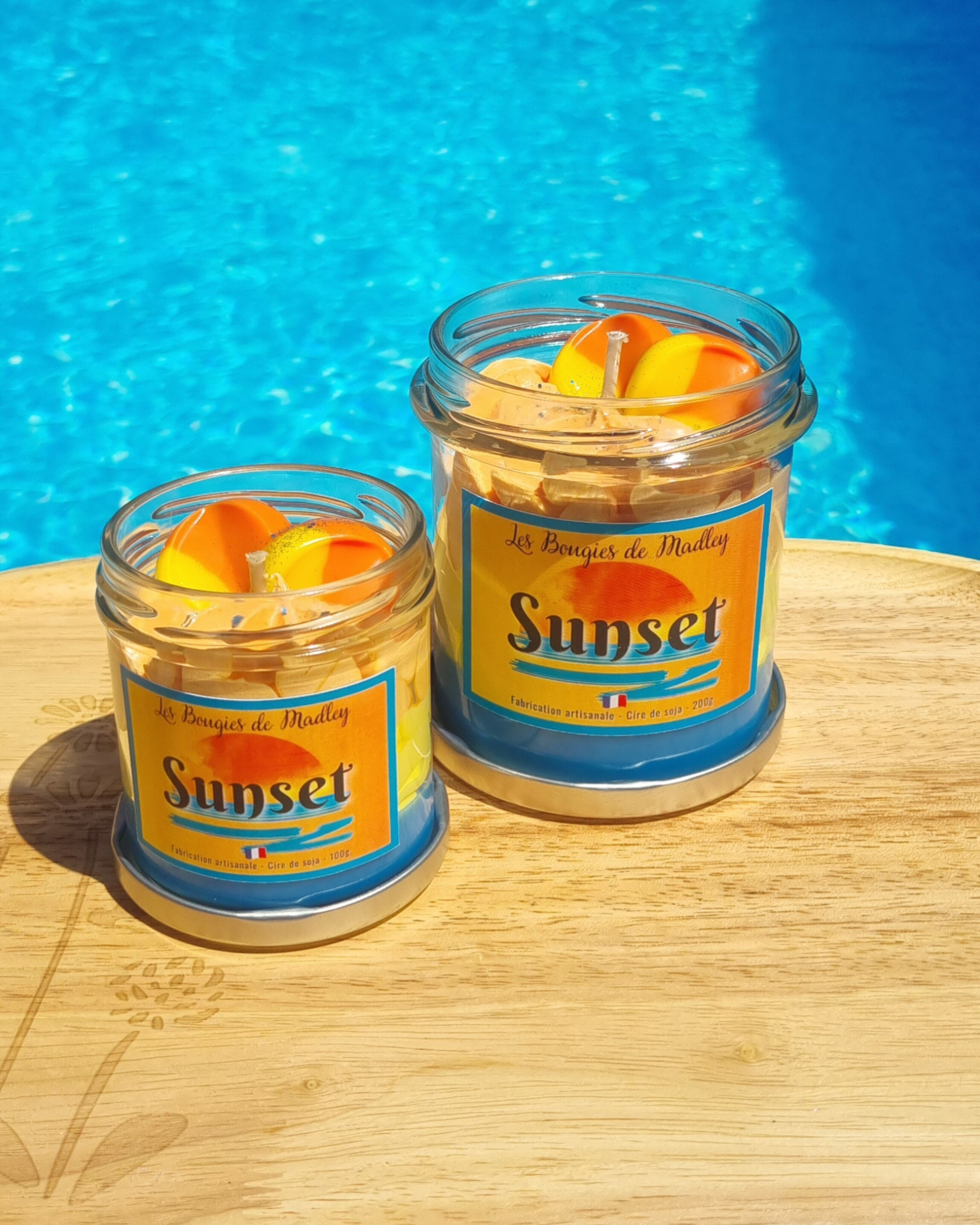Candela gourmet al tramonto
