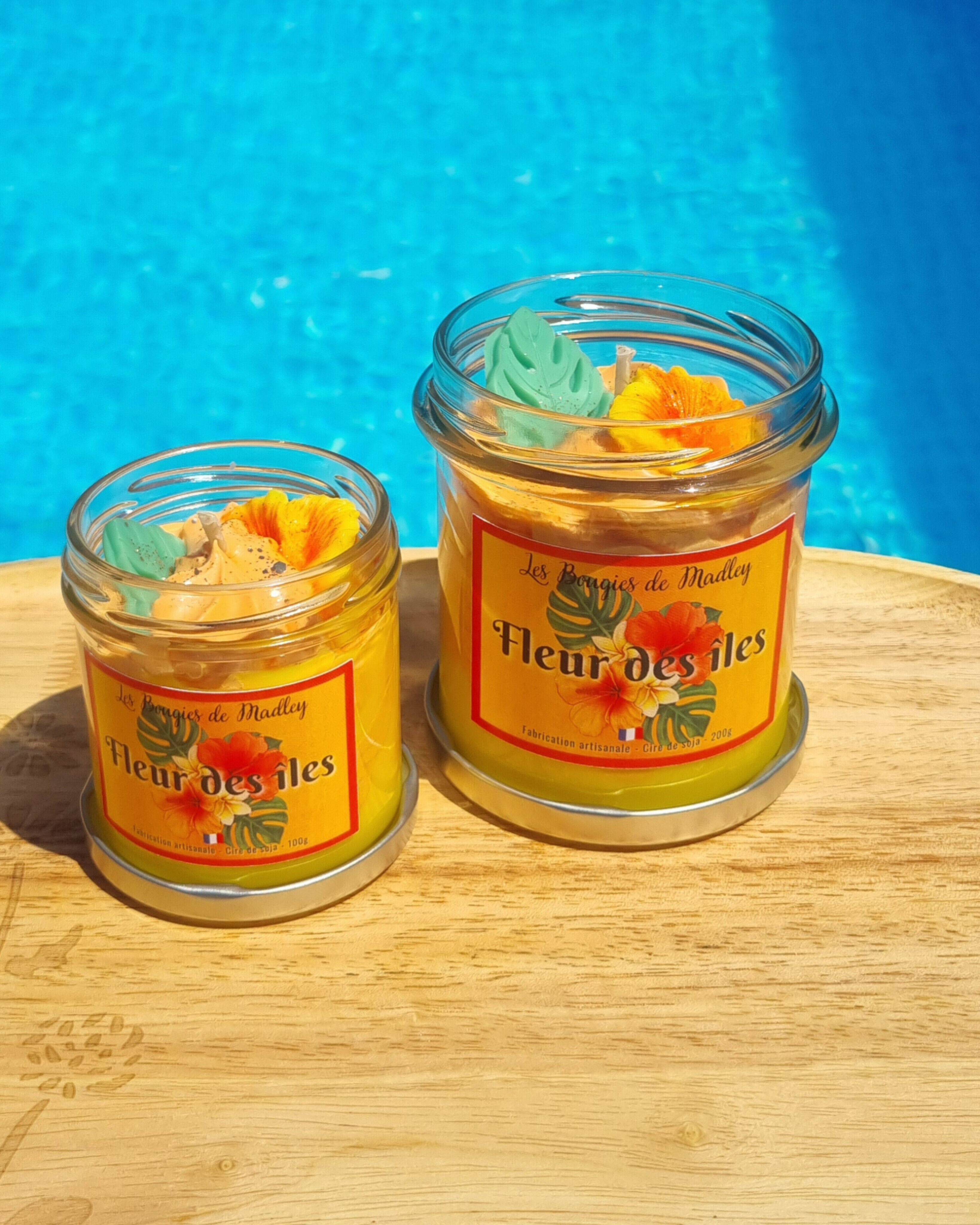 Candela gourmet Fiore delle Isole