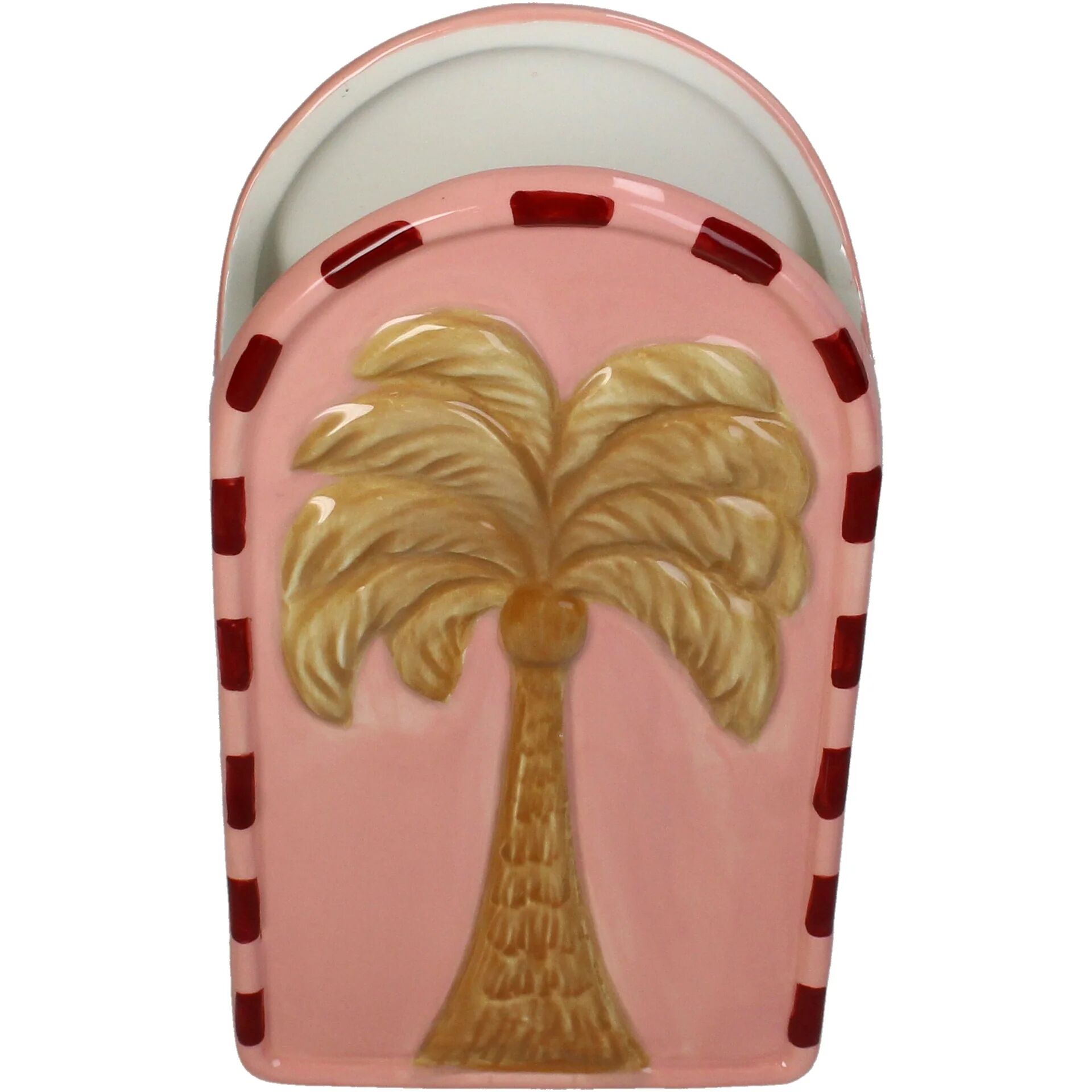 Vaso in terracotta a forma di palma