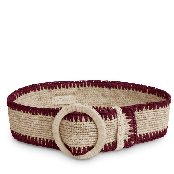 Raffia belt - Maia