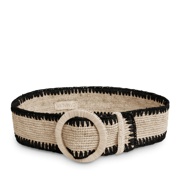 Raffia belt - Maia