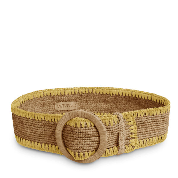 Raffia belt - Maia