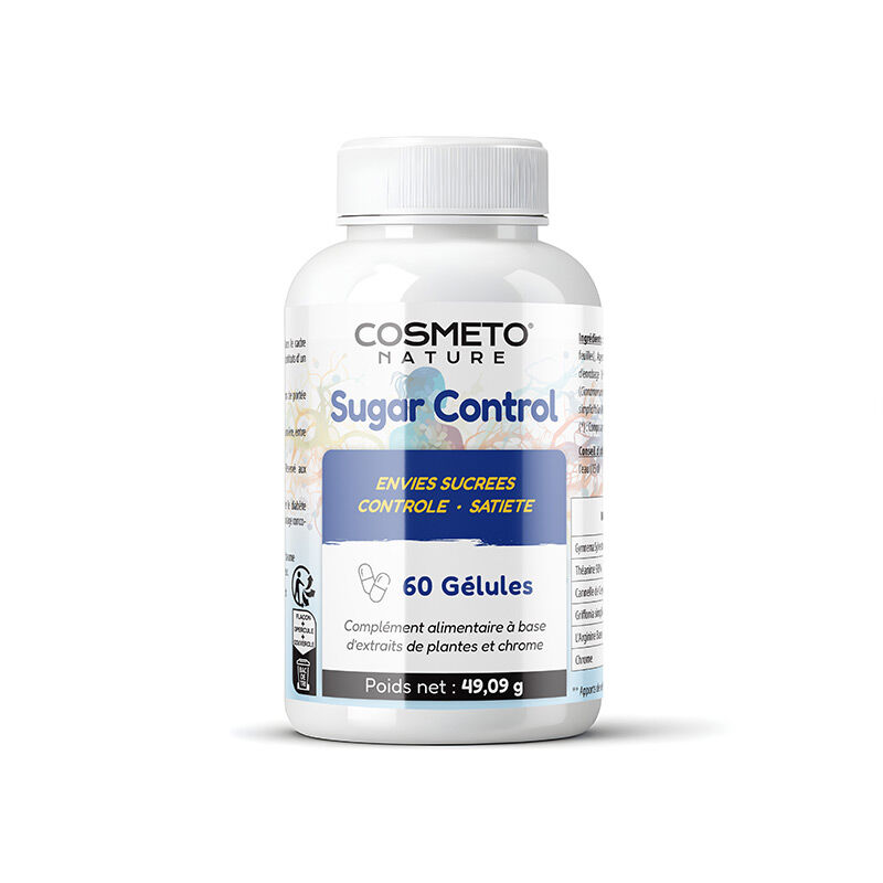 Gélules anti-sucre SUGAR CONTROL – Envies sucrées et satiété