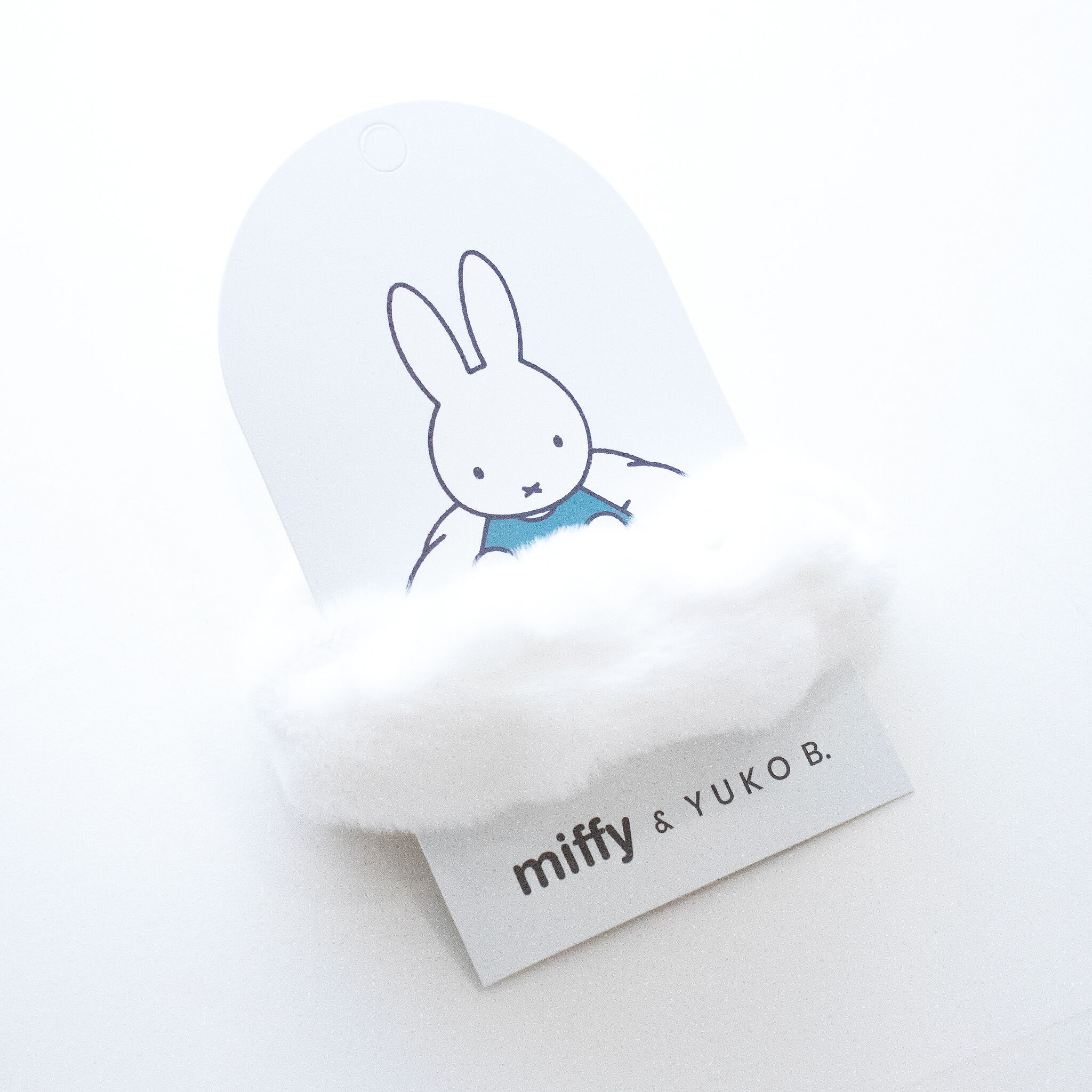 VORBESTELLUNG – Flauschiges Kinder-Haargummi – Miffy Cloud – Beige