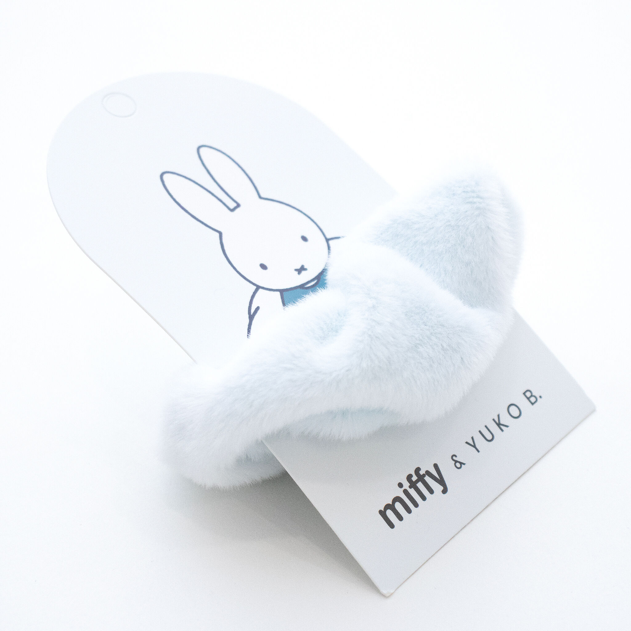 VORBESTELLUNG – Flauschiges Kinder-Haargummi/Haargummi – Miffy Cloud – Himmelblau