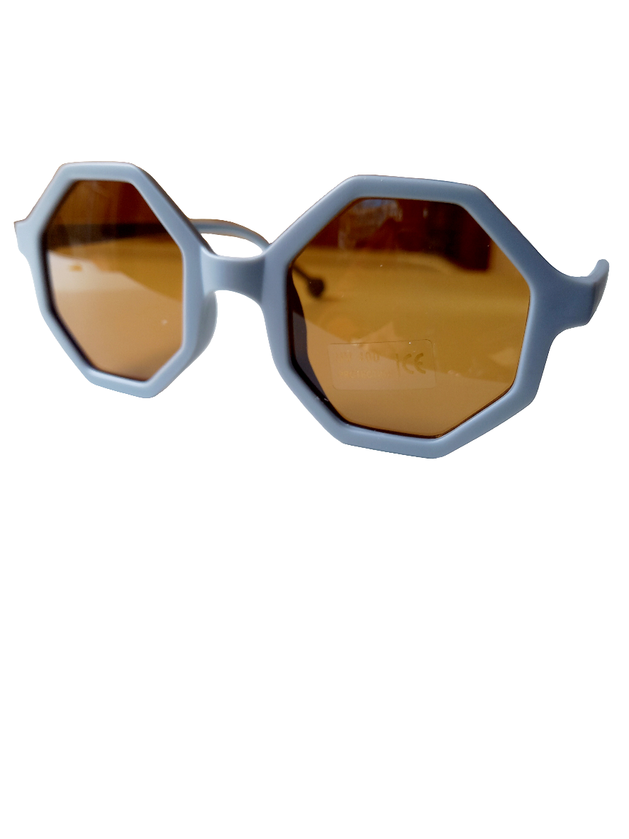 Kinderzonnebril Sunny vergrijsd blauw  | zonnebril