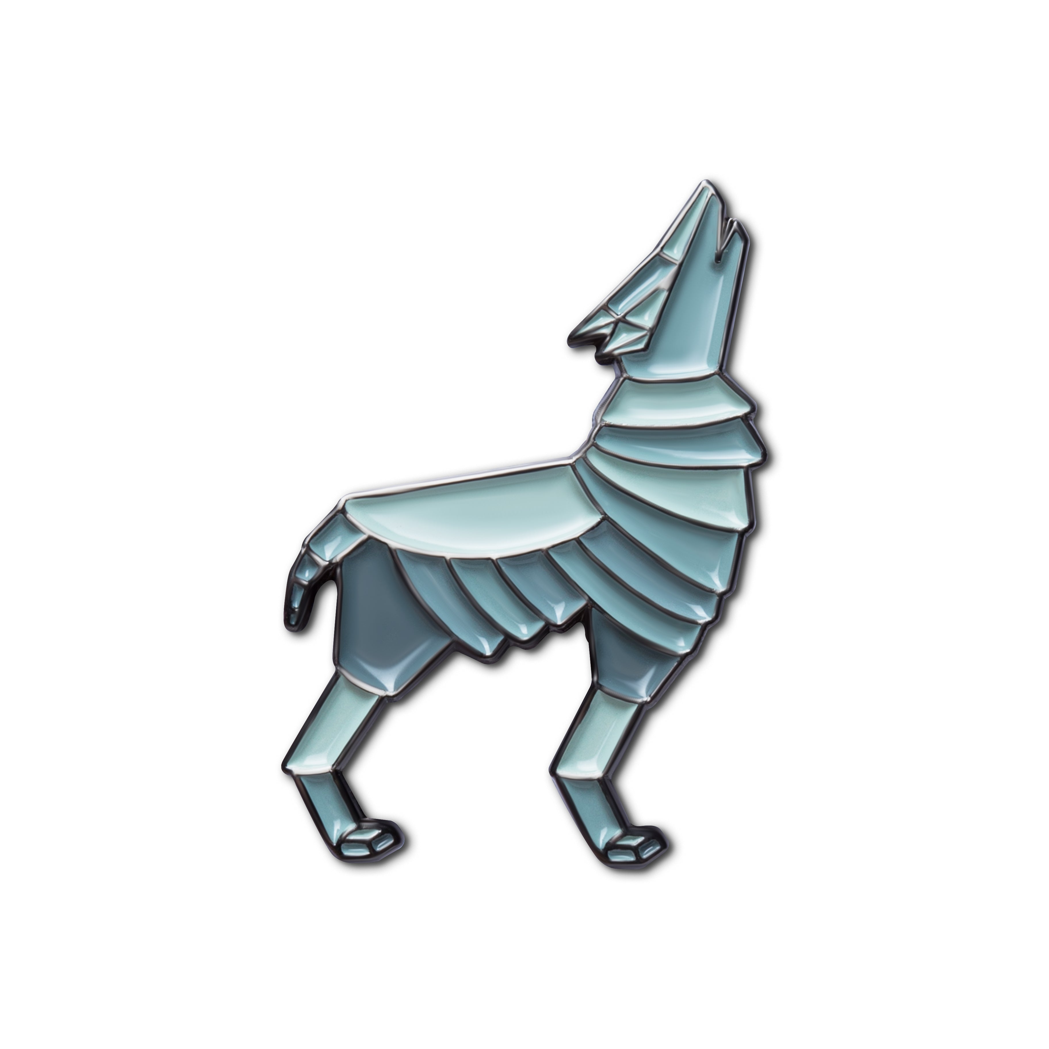 Enamel Pin "Iron Wolf"