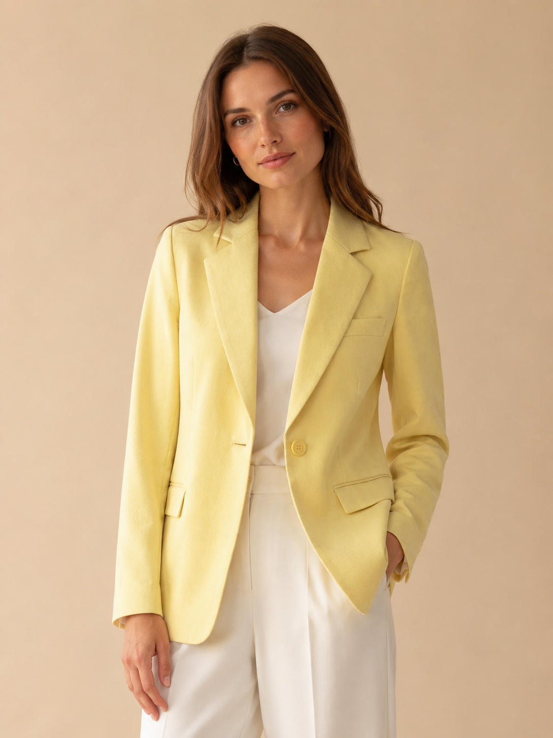 Blazer elegante dal taglio dritto - PERA