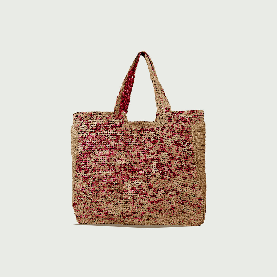 Raffia tote bag - Namiha