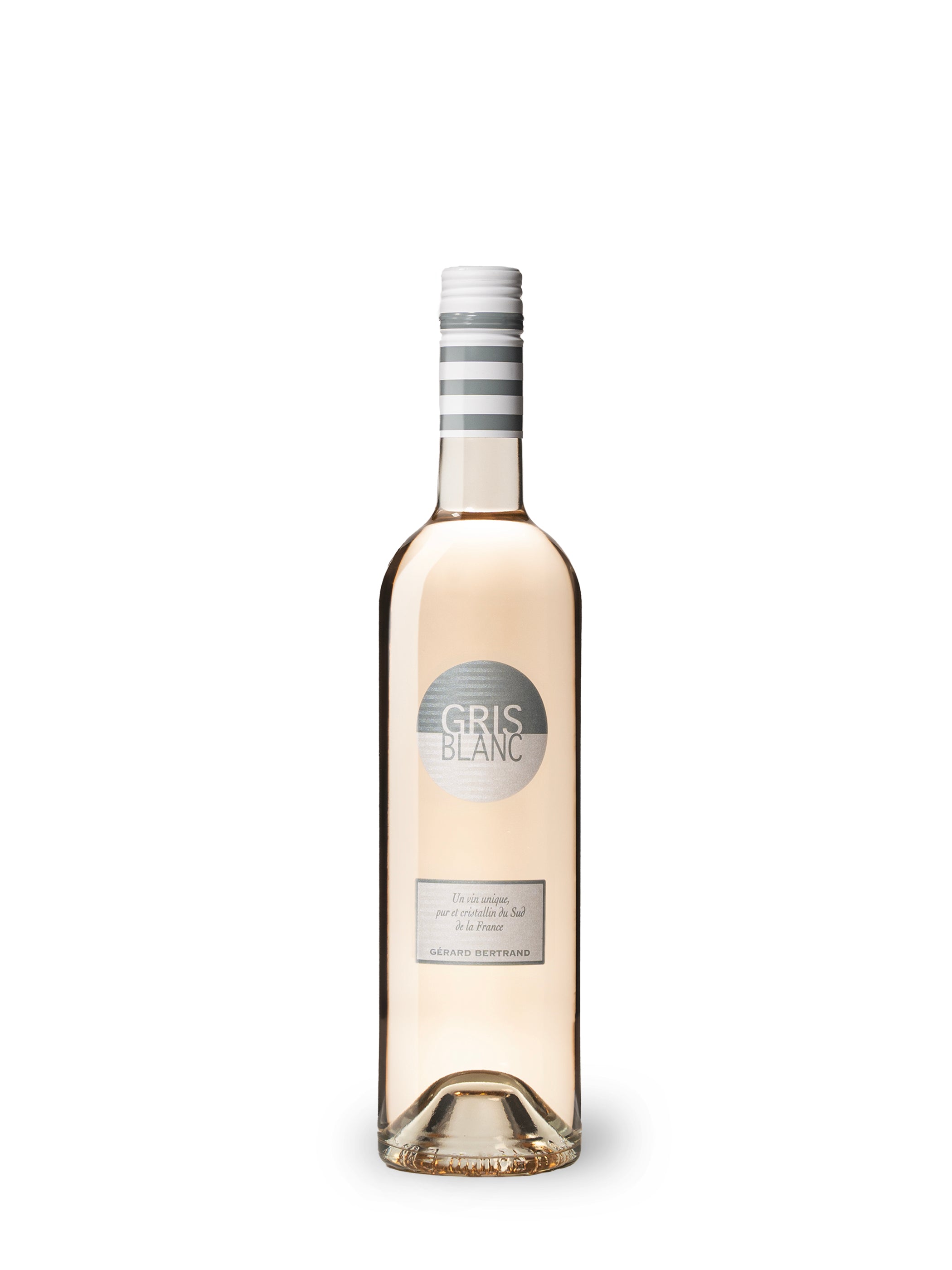Gris Blanc 2025 75cl vin rosé avec bouchon à vis
