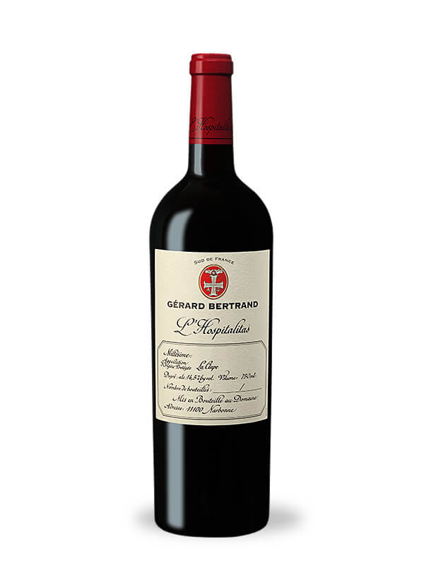 L'Hospitalitas 2024 75cl vin rouge biodynamique La Clape