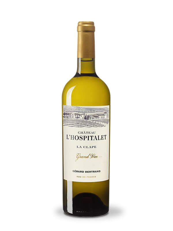 Château L'Hospitalet Grand Vin Blanc 2023 75cl vin blanc La Clape