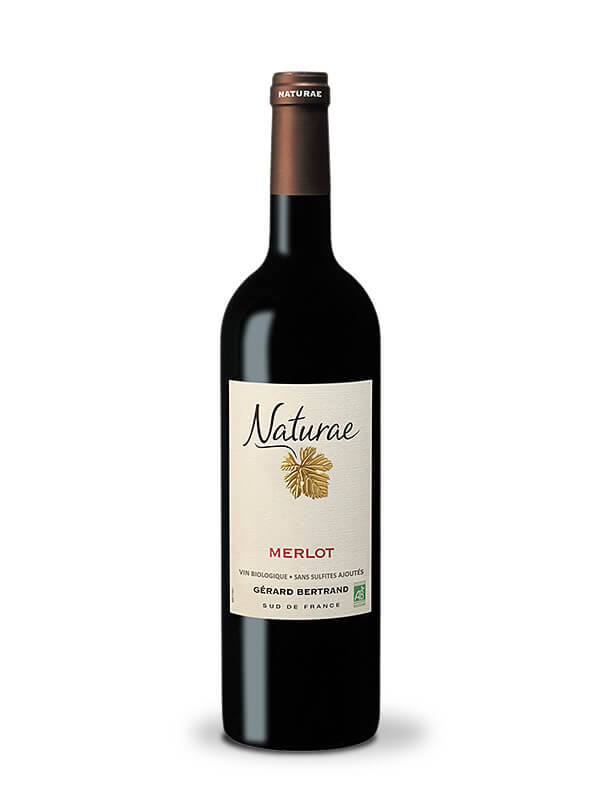 Naturae Merlot Vin rouge bio vegan sans sulfites 2024 75cl