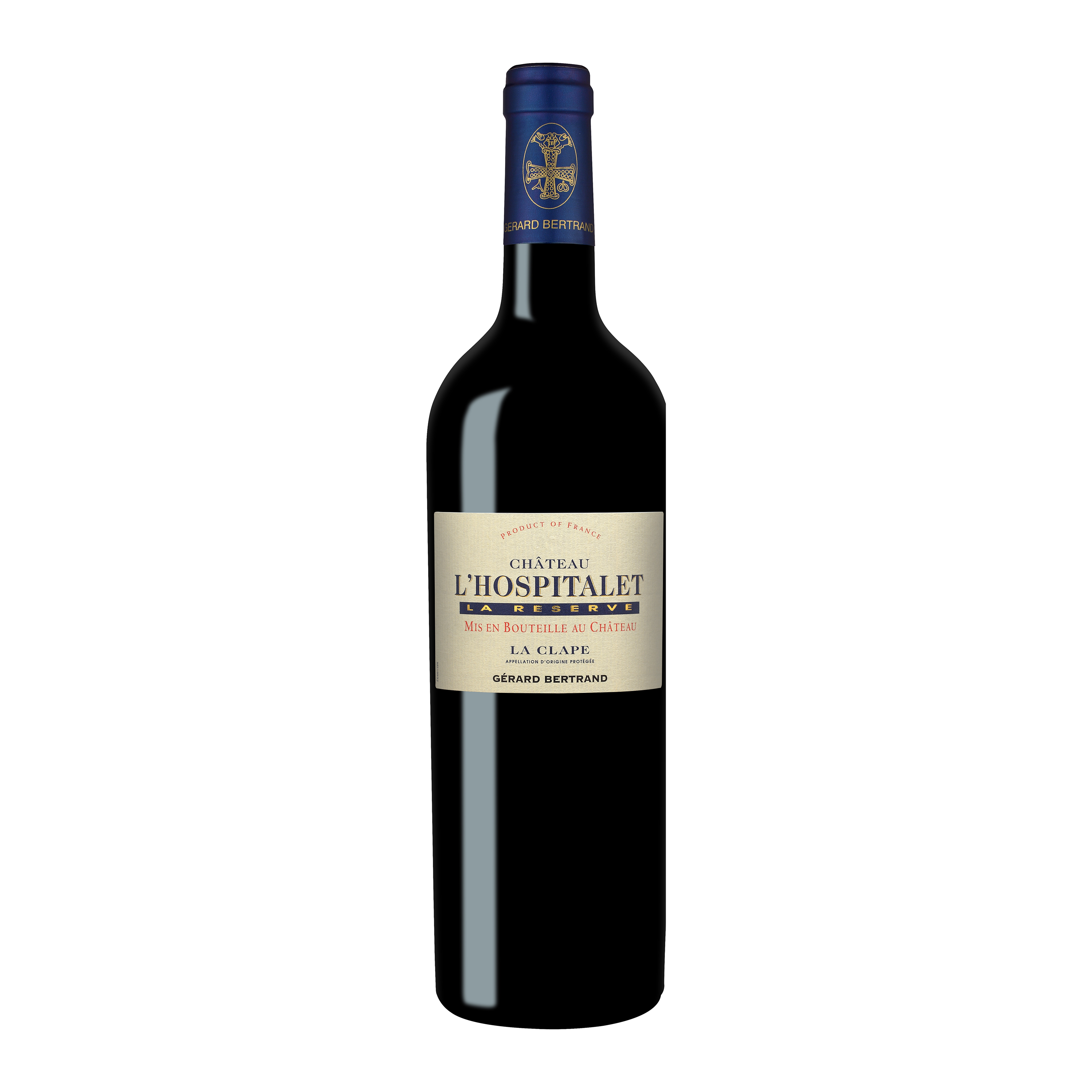 Château l'Hospitalet la réserve la clape 75cl 2023 vin rouge bio biodynamique