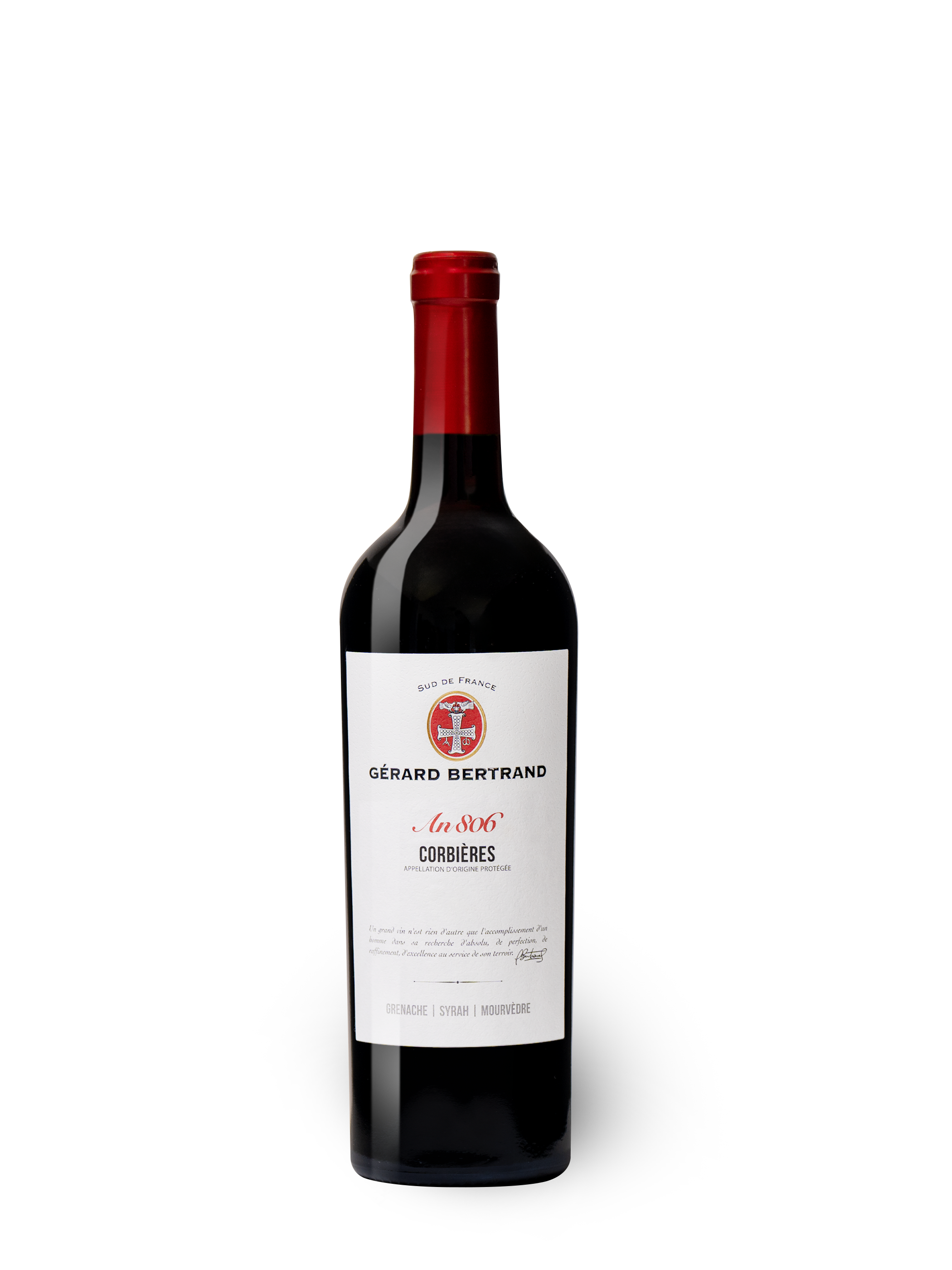 Héritage "An 806" 2022 75cl vin rouge AOP Corbières