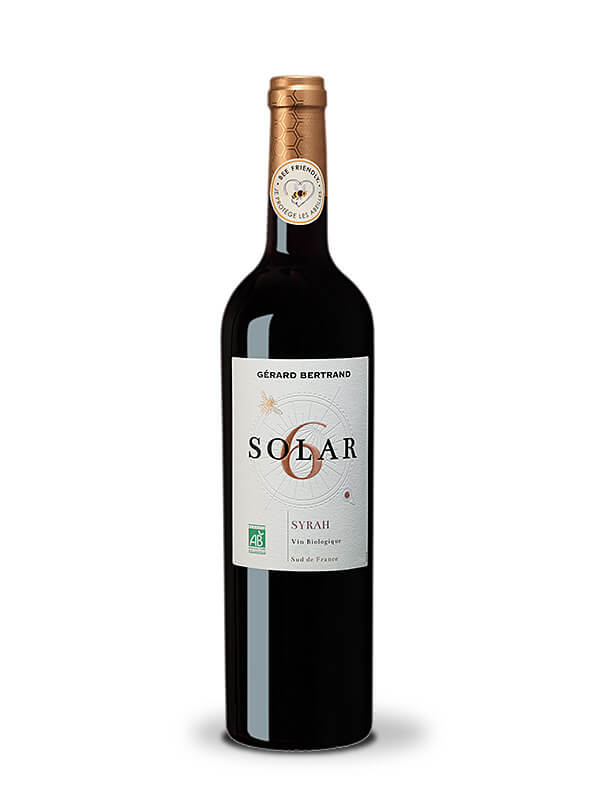 Solar6 Syrah vin rouge bio beefriendly 2024 75cl