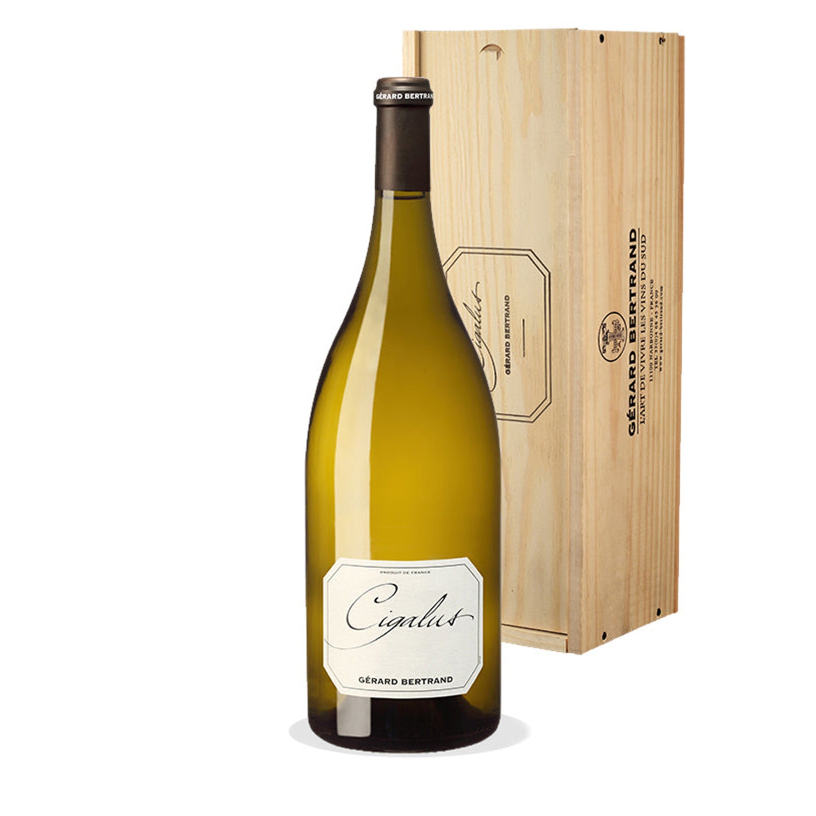 Cigalus 2024 vin blanc biodynamique magnum 150cl