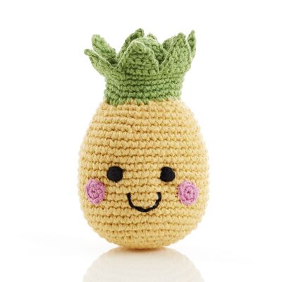 Sonaglio a forma di ananas adatto ai giocattoli per bambini