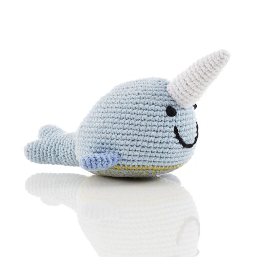 Baby Toy Narwhal rattle