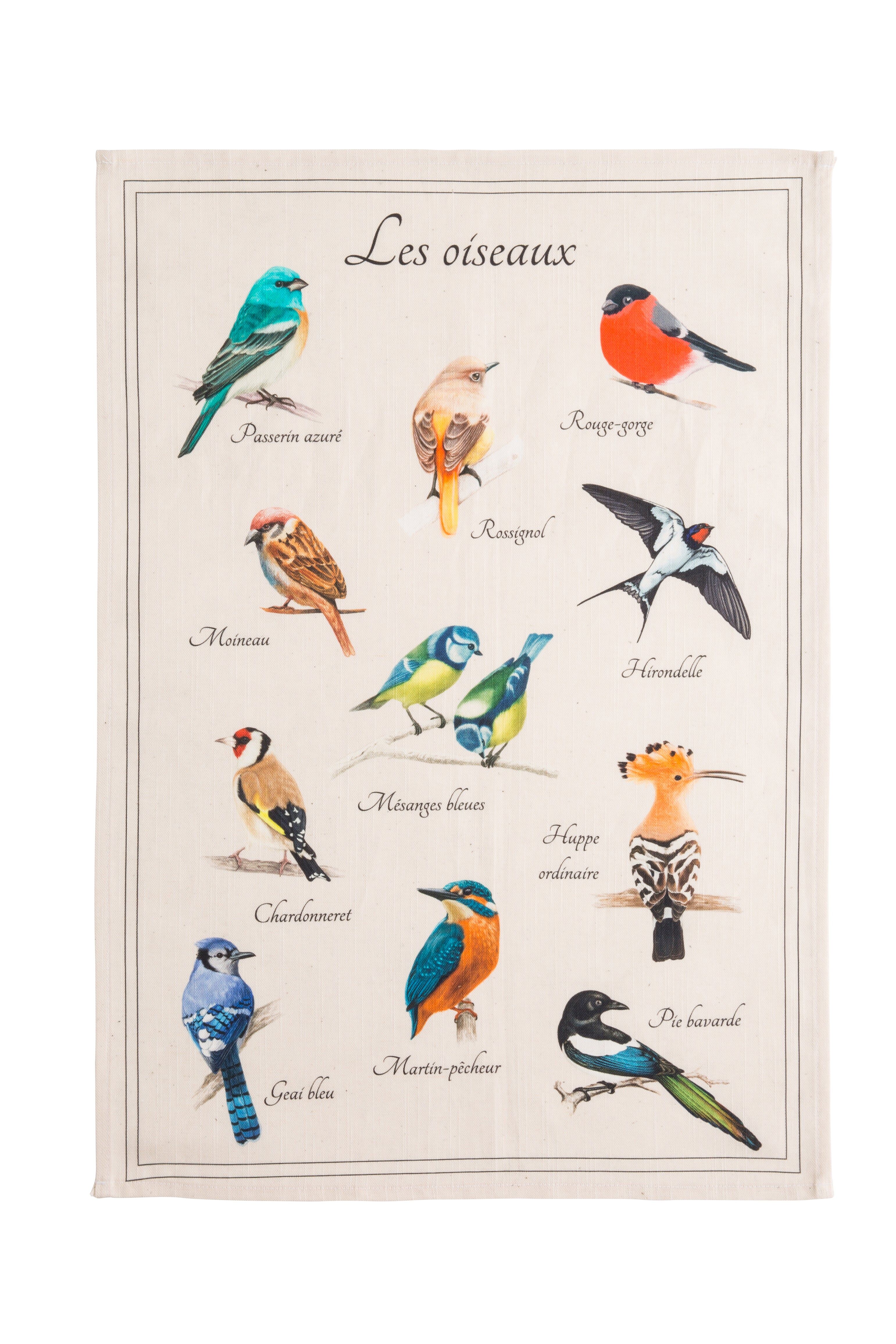 Torchon Les Oiseaux