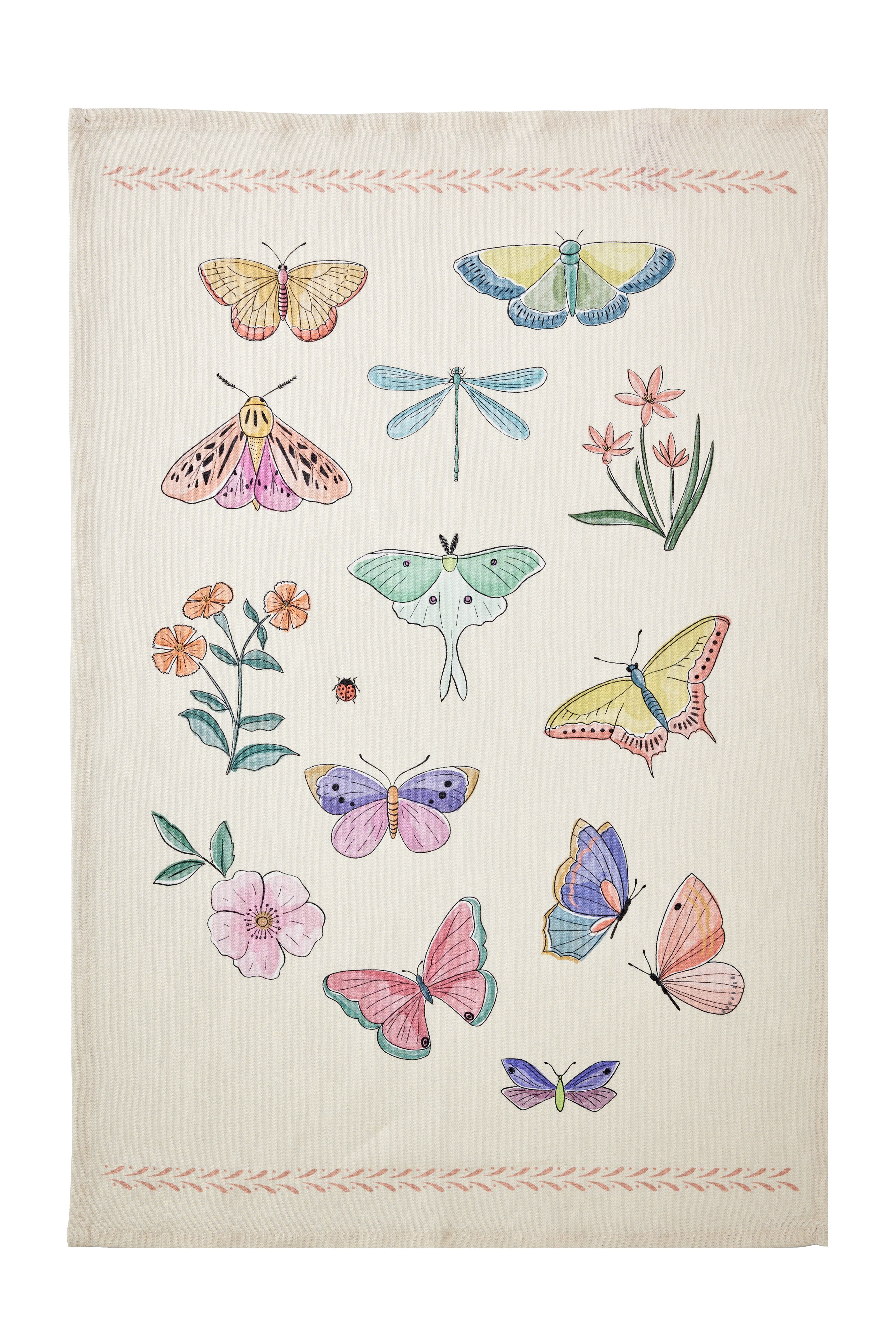 Torchon Les Papillons
