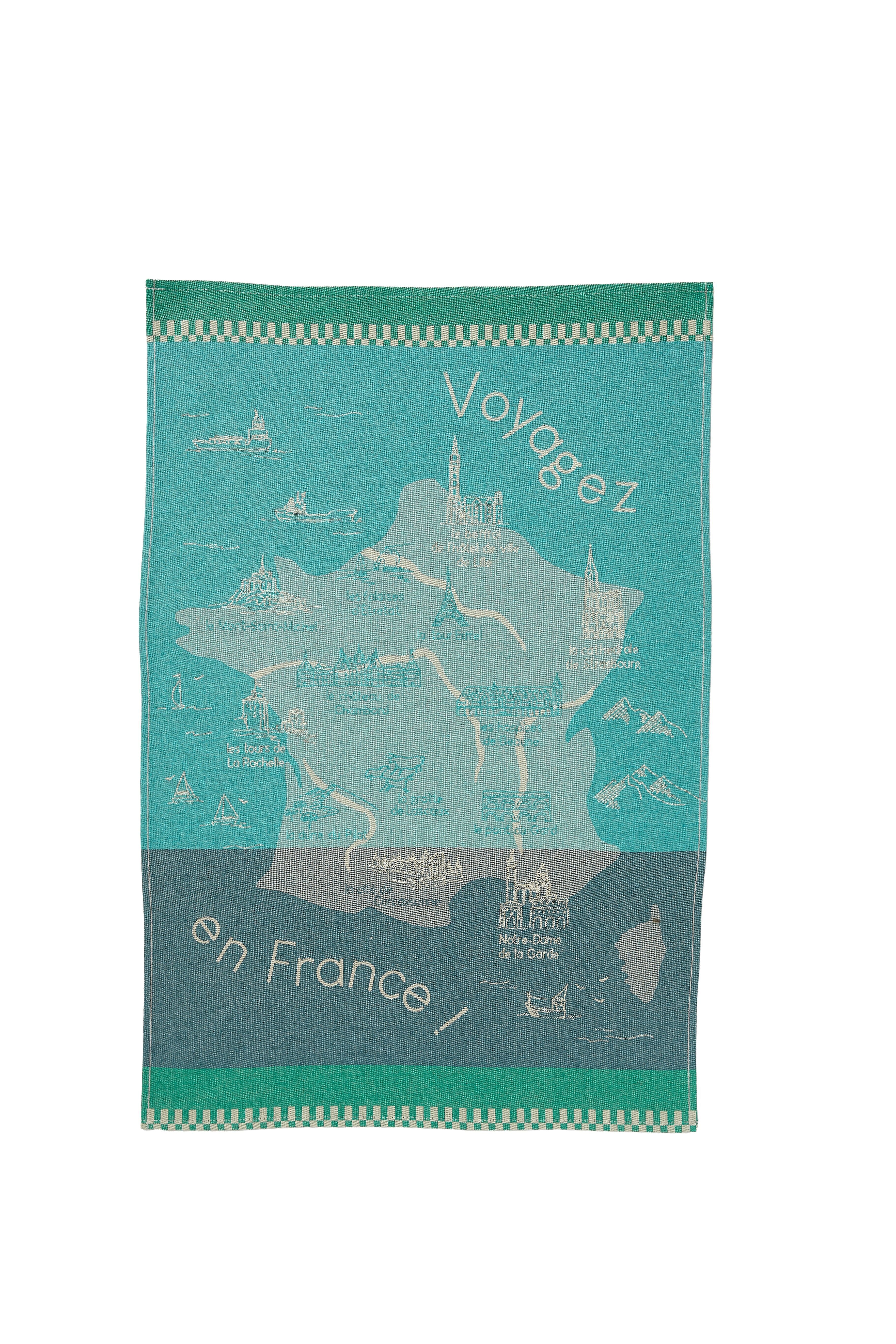 Torchon Voyager en France
