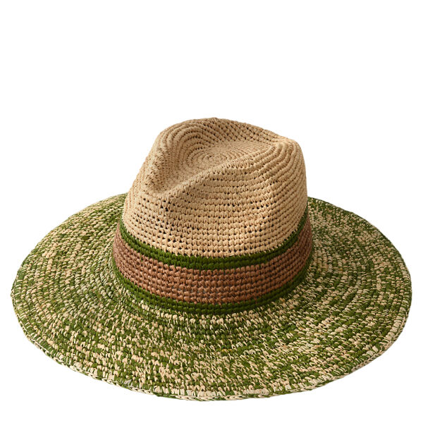 Raffia Fedora Hat - Kiara