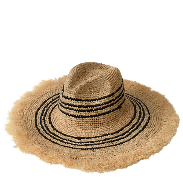 Raffia Fedora Hat - Kita