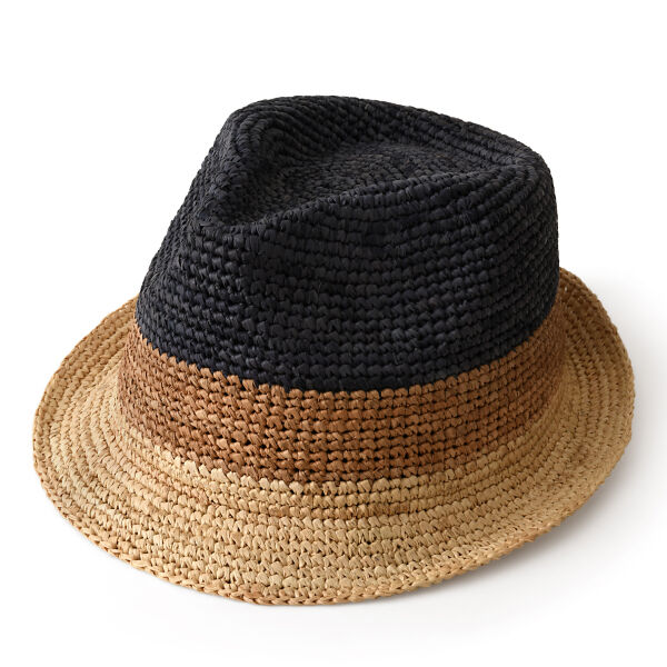 Raffia Fedora Hat - Thao