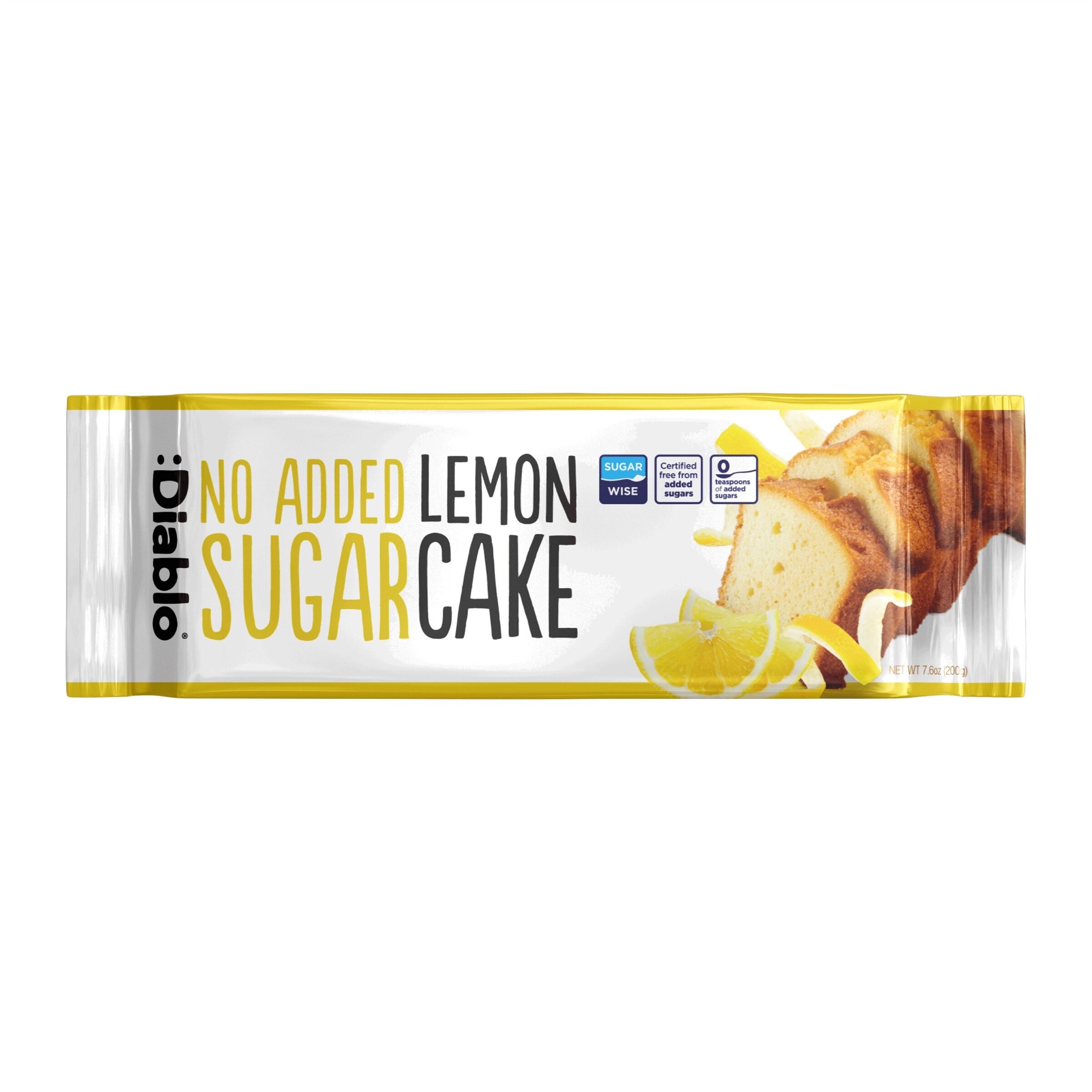 No Added Sugar Lemon Cake 200g – Sliceable Loaf