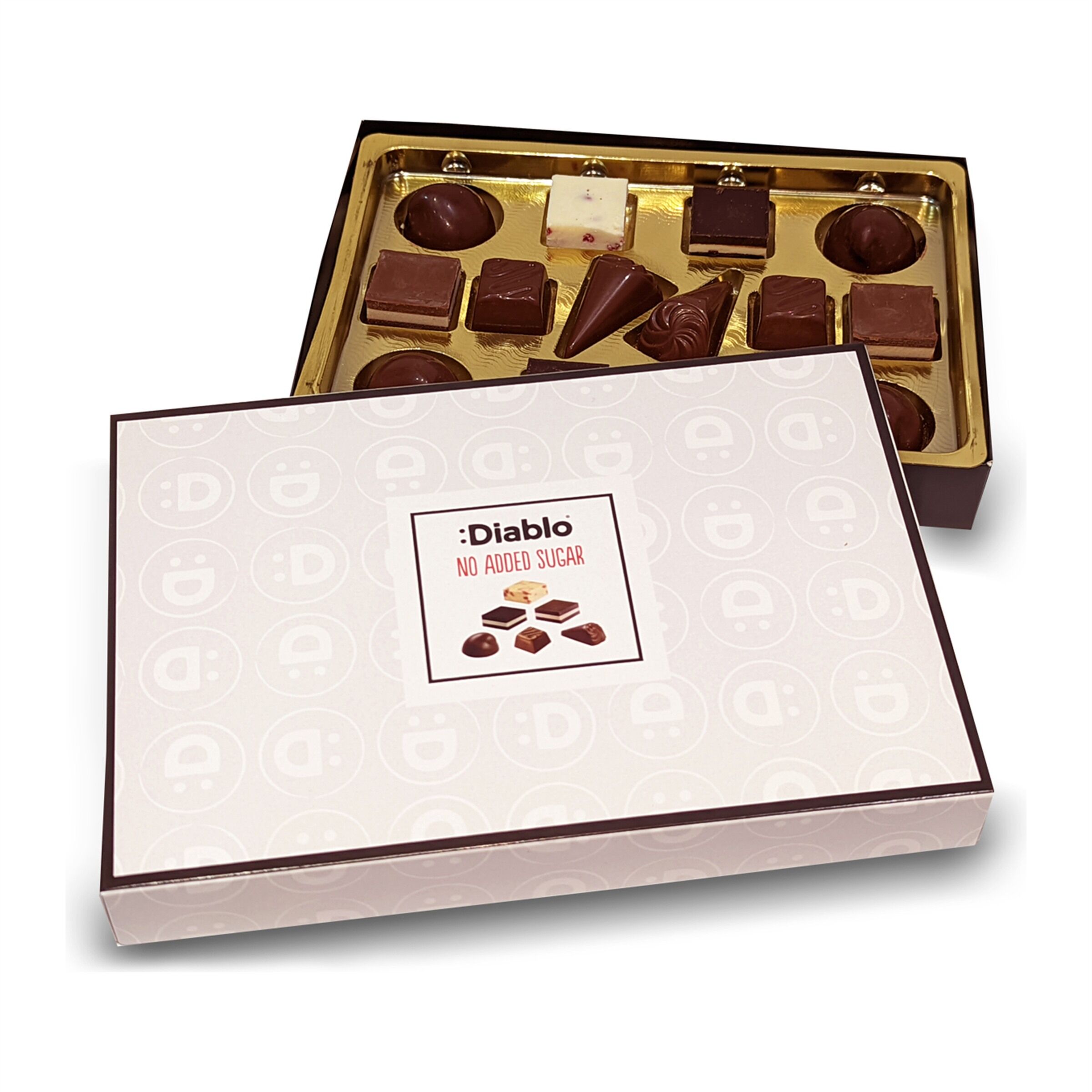 No Added Sugar Luxury Chocolate Box 142g