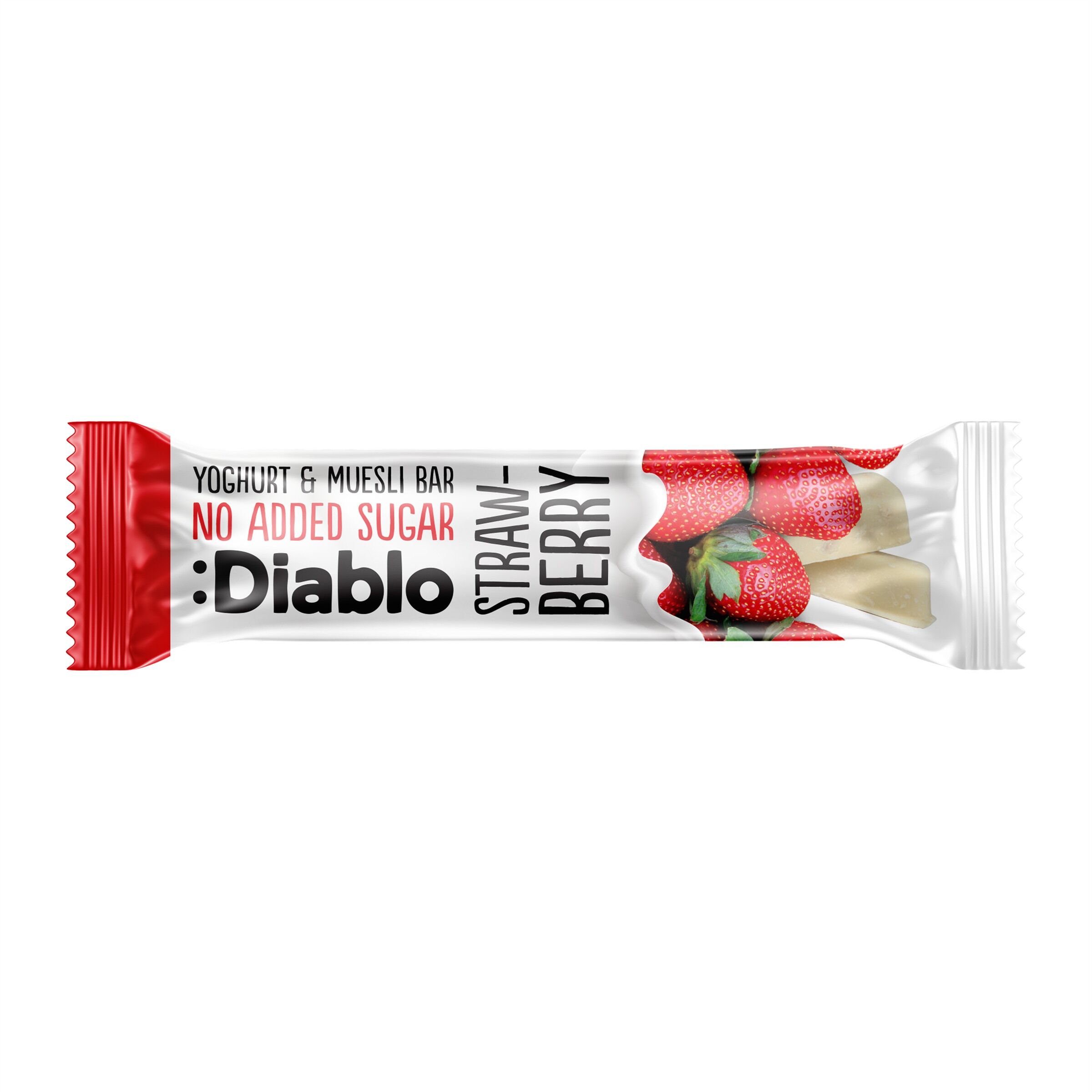 No Added Sugar Strawberry Yoghurt Muesli Bar 30g