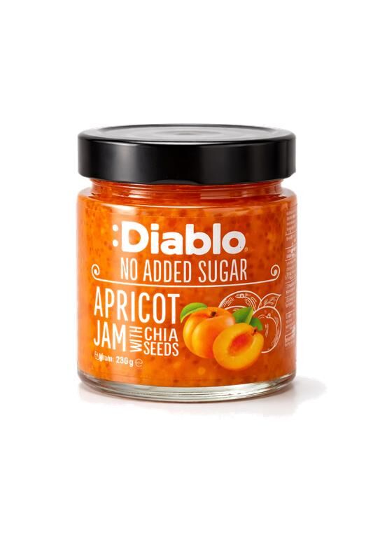 No Added Sugar Apricot Jam 230g
