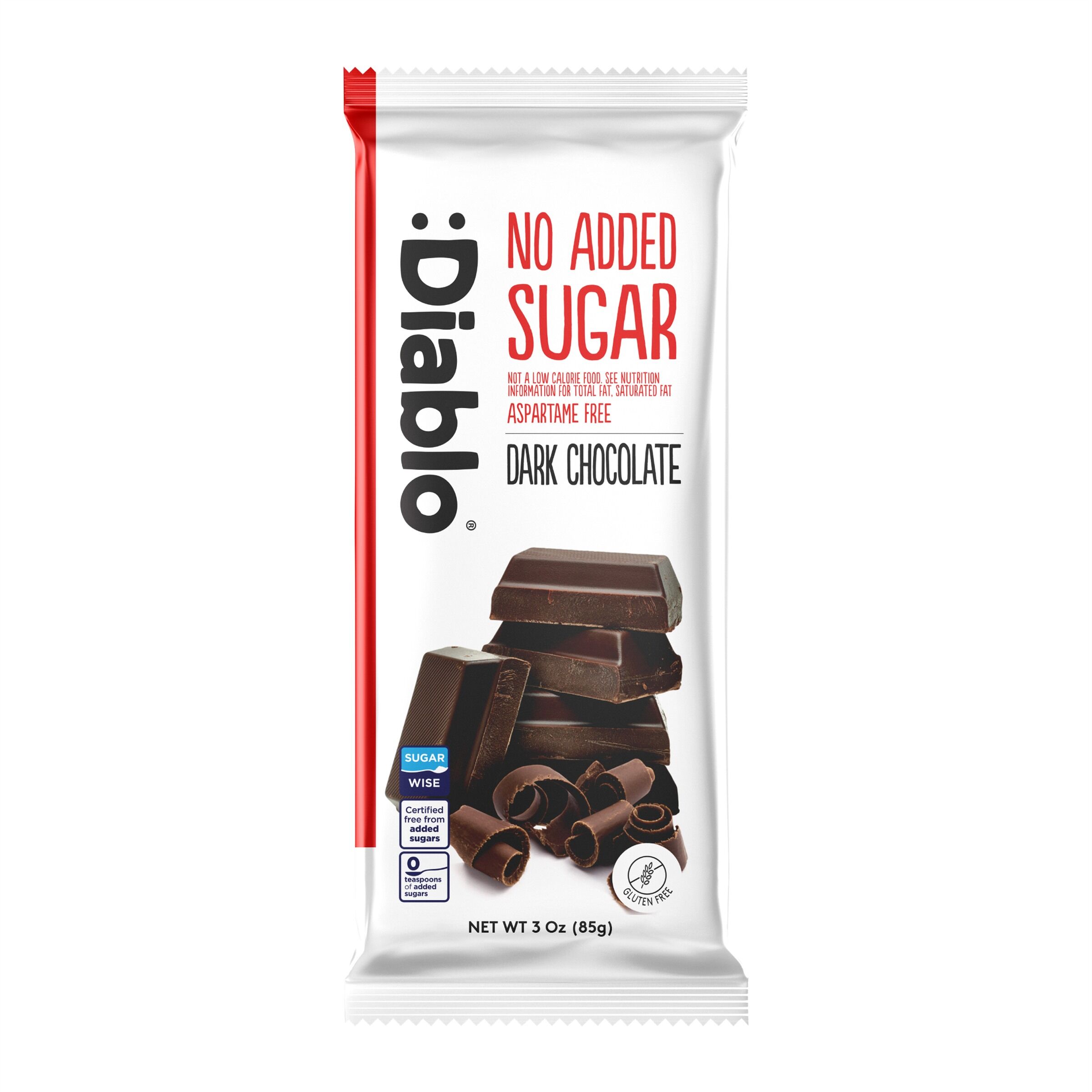 No Added Sugar Dark Chocolate Bar 85g