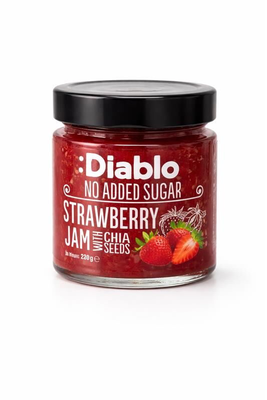 No Added Sugar Strawberry Jam 230g