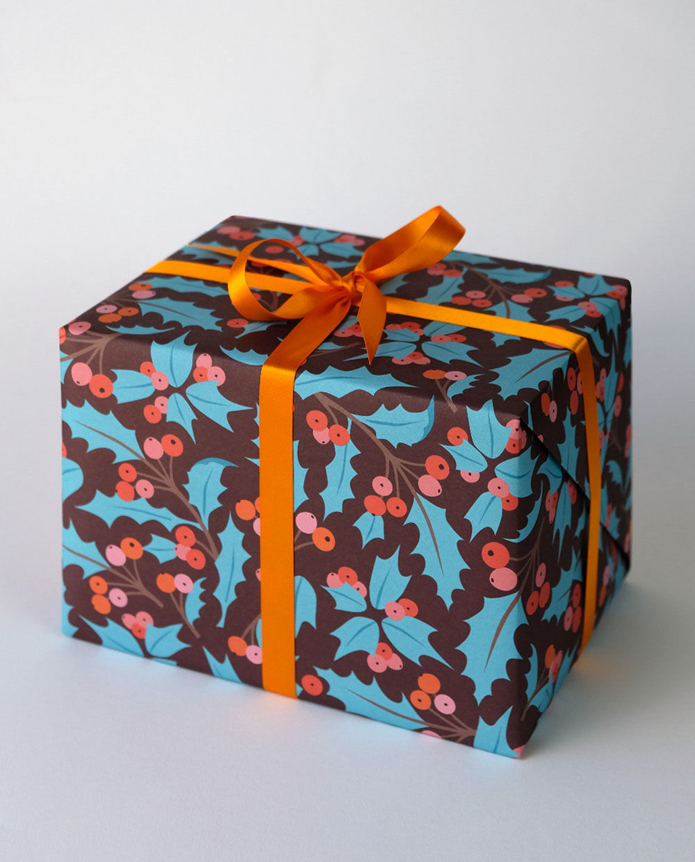 Gift wrap Blue Ilex