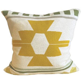 Housse de coussin Ane, jaune 2