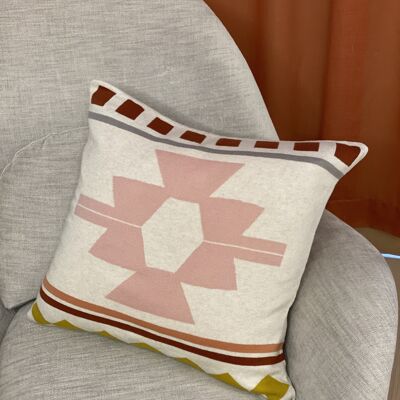 Housse de coussin Ane, rose