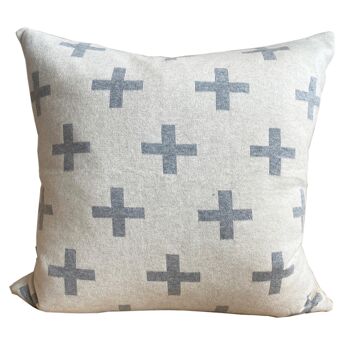 Housse de coussin Anna, gris 2