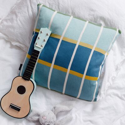 Funda de almohada Alvin, azul