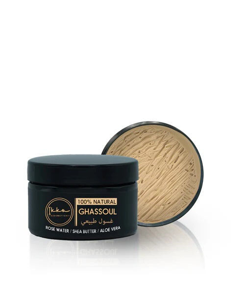Moisturizing Ghassoul - 250g Purifying treatment with rose water, shea butter and aloe vera