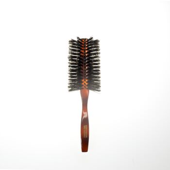 Brosse à cheveux ronde en poils de sanglier JASPE 2