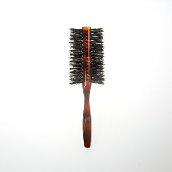 Brosse à cheveux ronde en poils de sanglier JASPE 3